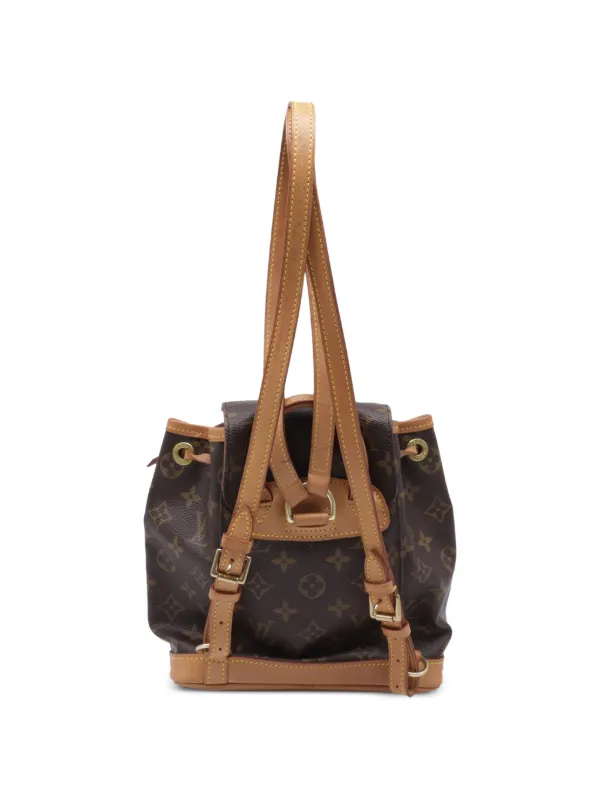 louis vuitton backpack uk Mini Ellipse Backpack in Monogram, Canvas Louis Vuitton Pre-Owned Montsouris Backpack