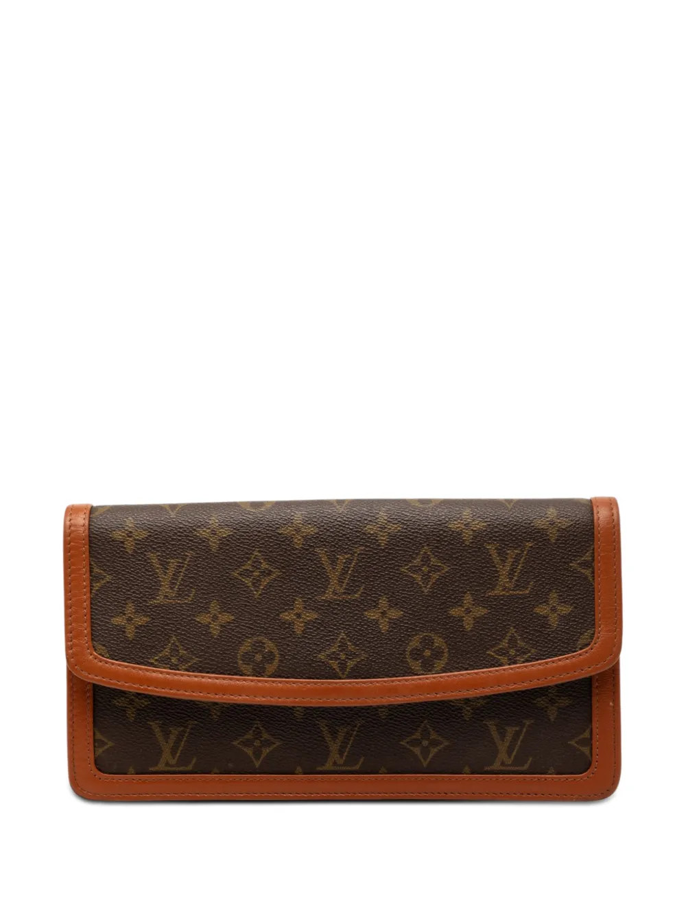 Louis Vuitton Pre-Owned 1995 Monogram Pochette Dame PM clutch bag - Braun