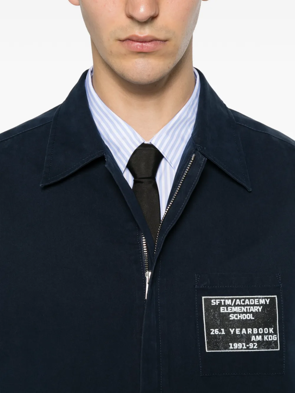 Song For The Mute Jack met logopatch Blauw