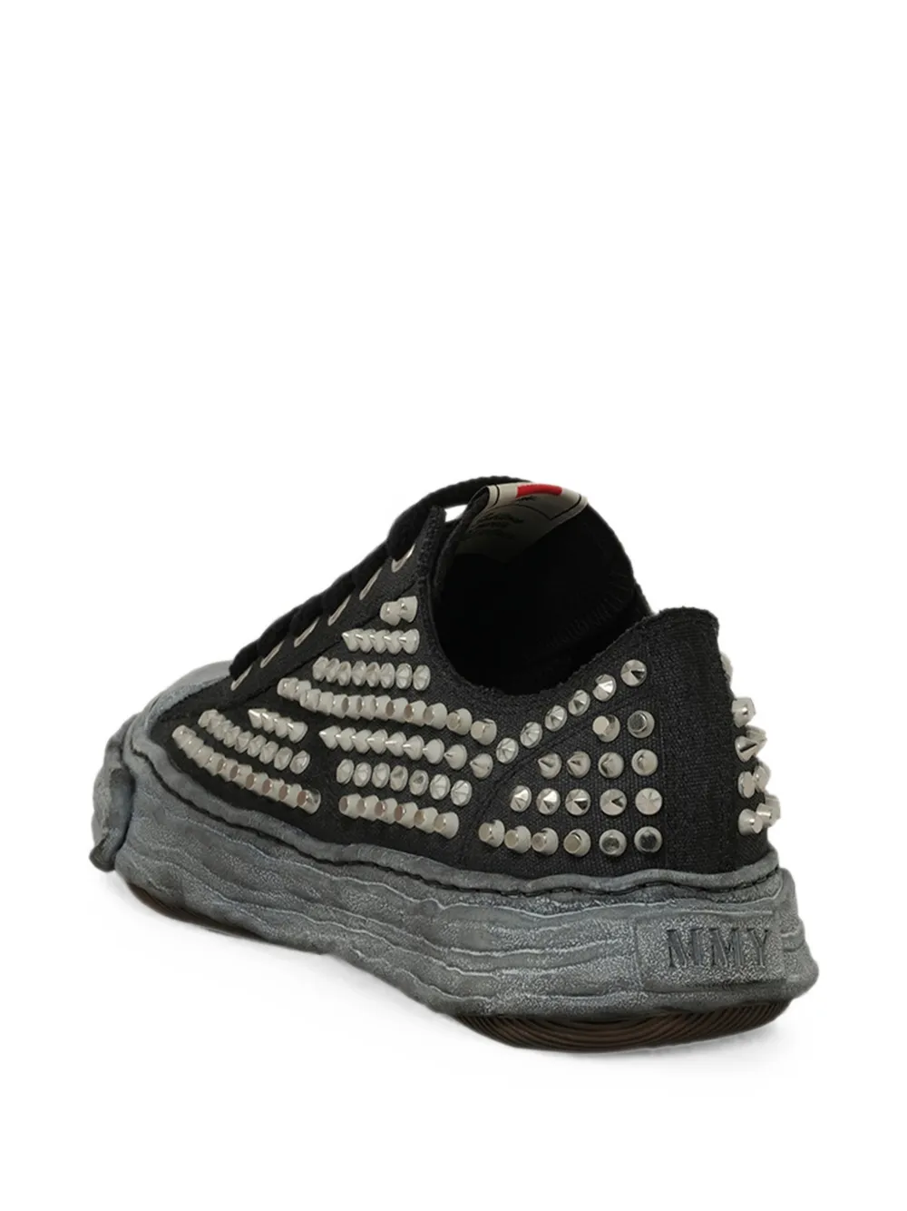 Maison MIHARA YASUHIRO Peterson 23 OG stud-embellished sneakers Zwart