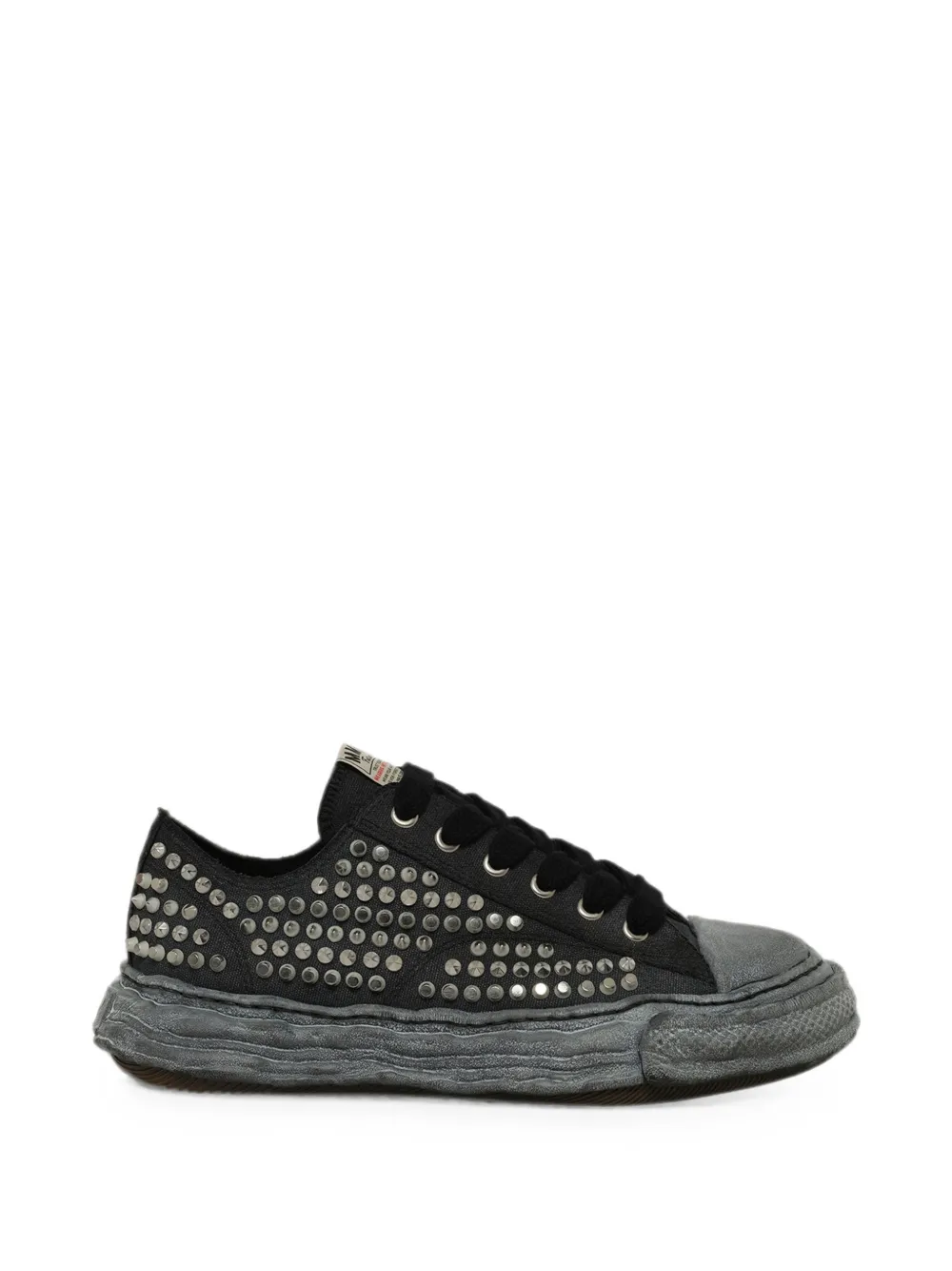 Maison MIHARA YASUHIRO Peterson 23 OG stud-embellished sneakers Zwart