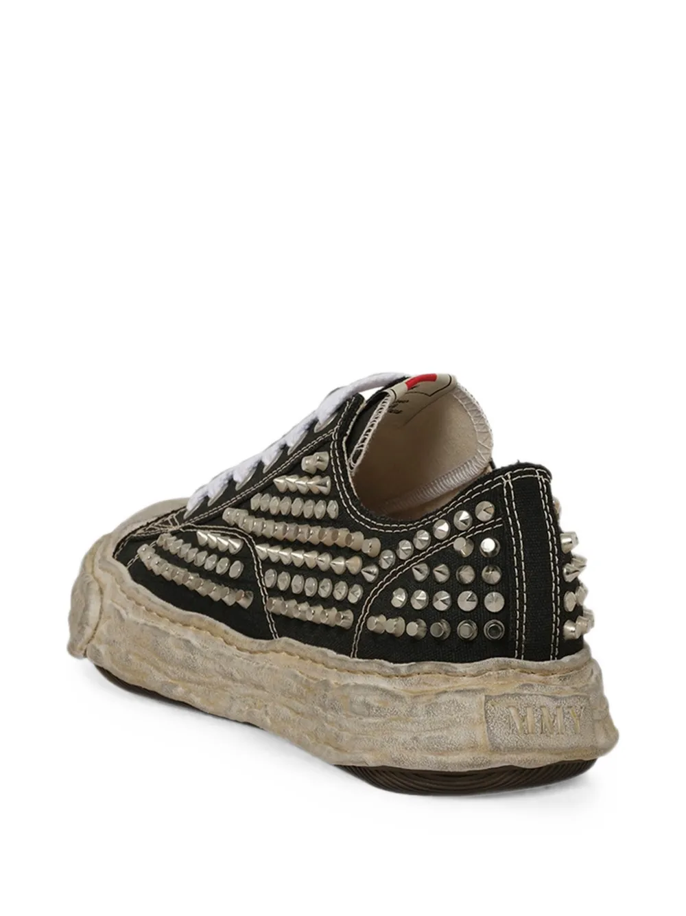 Maison MIHARA YASUHIRO Peterson 23 OG stud-embellished sneakers Zwart