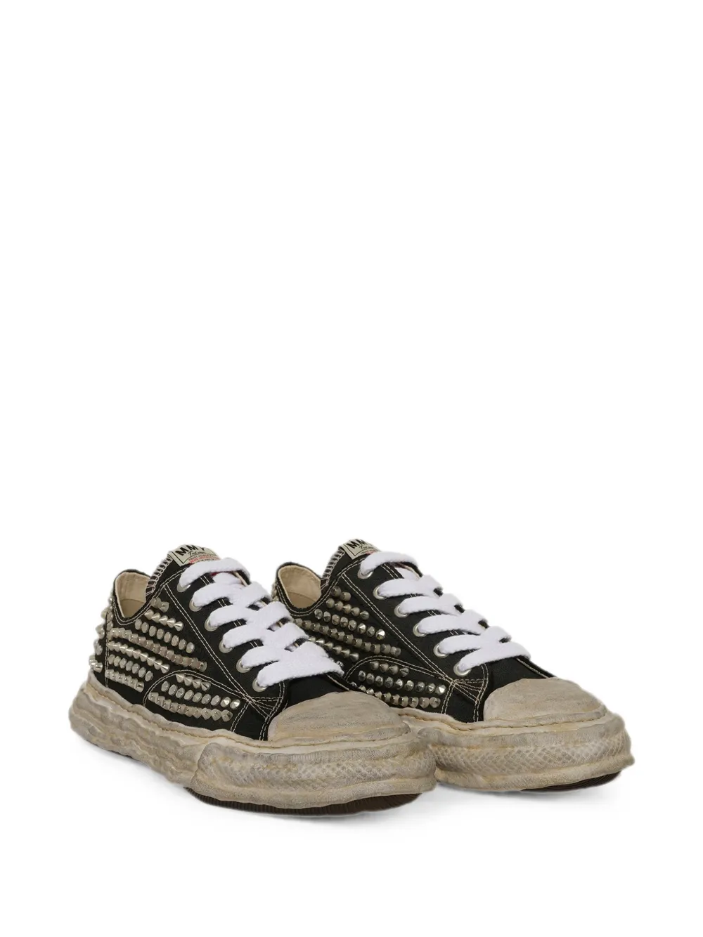 Maison MIHARA YASUHIRO Peterson 23 OG stud-embellished sneakers Zwart