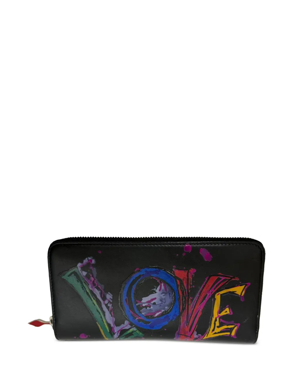 Christian Louboutin Pre-Owned Panettone Loubitag wallet - Nero
