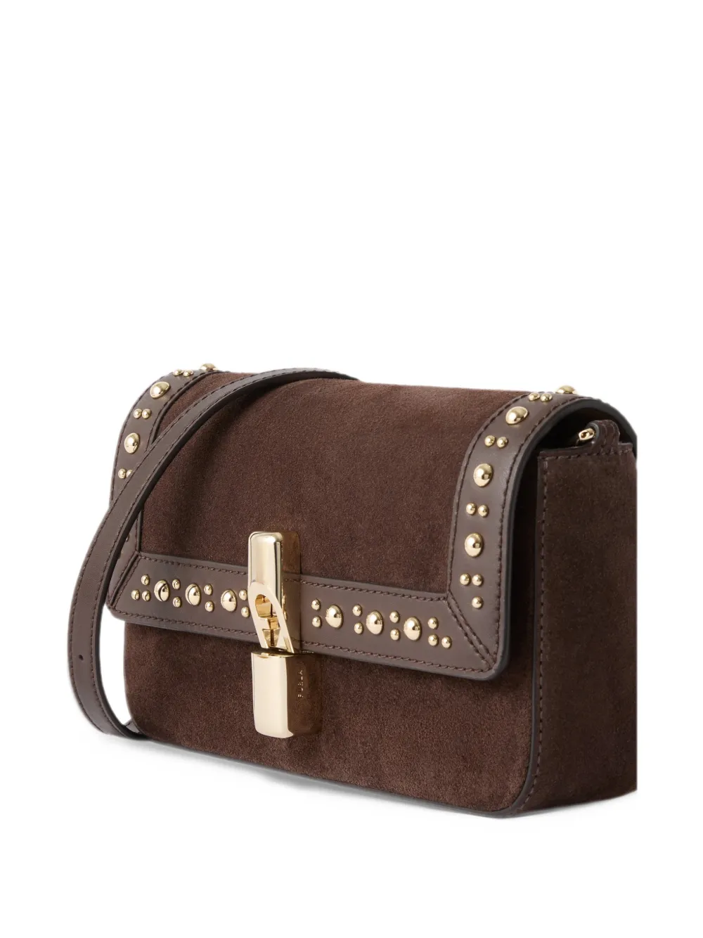 Furla Kleine Iride crossbodytas Bruin