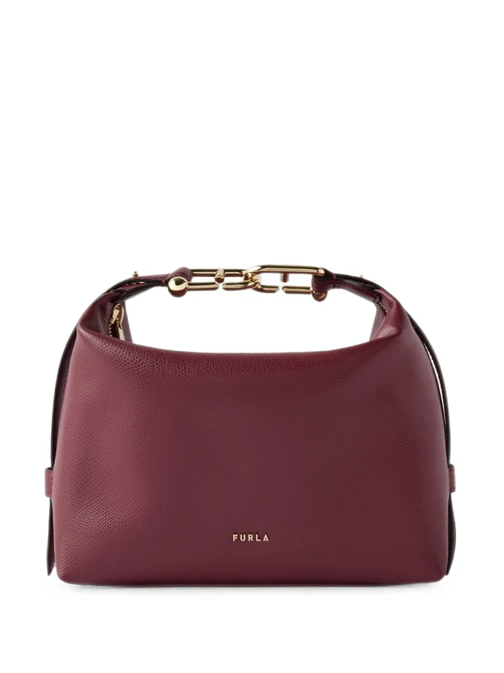 Furla small Tonie textured leather shoulder bag