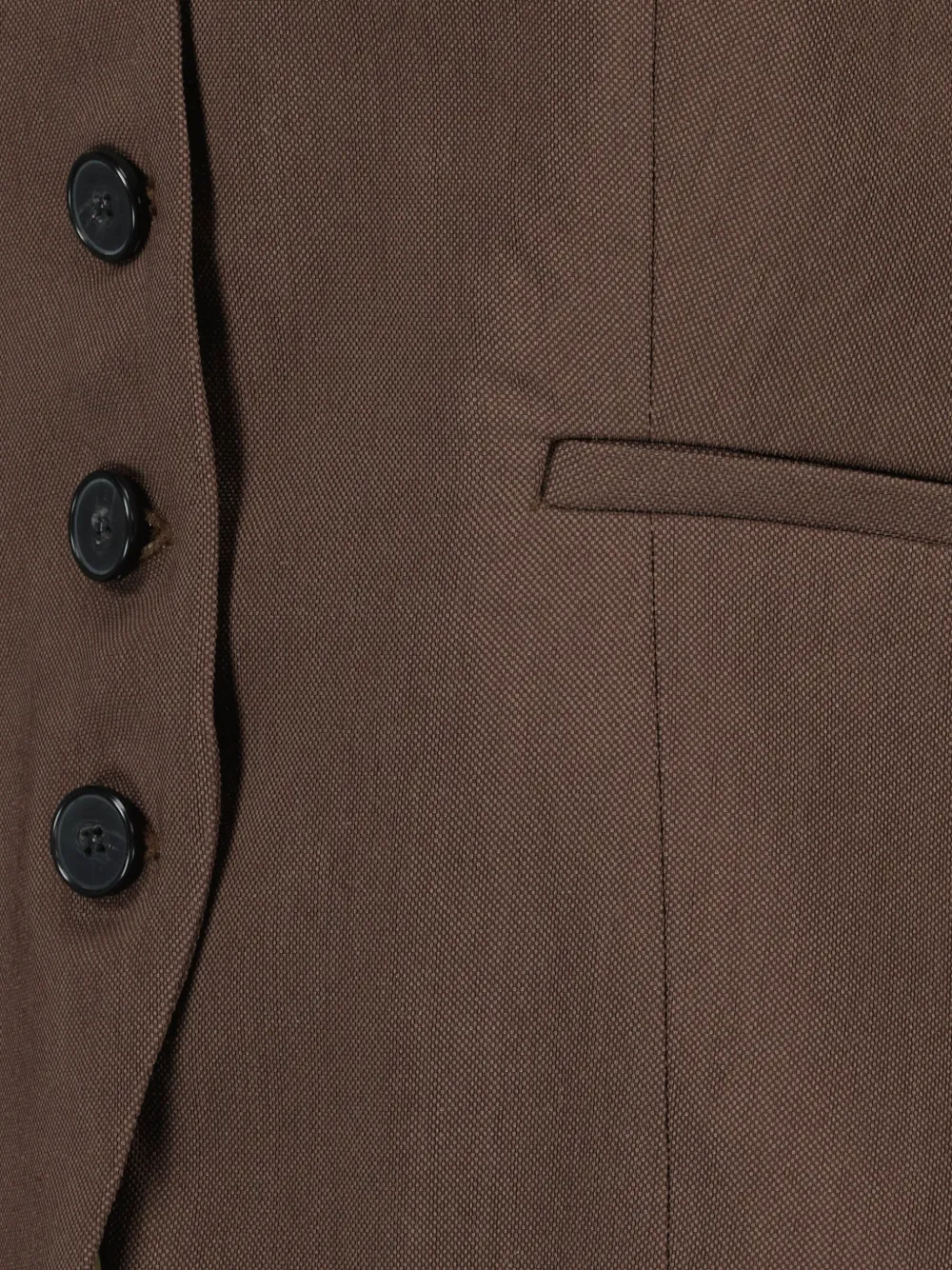 IRO Gilet met knopen Bruin