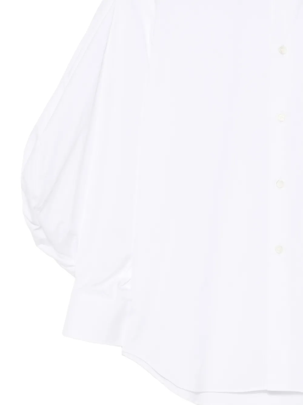 Comme Des Garçons Blouse met pofmouwen Wit