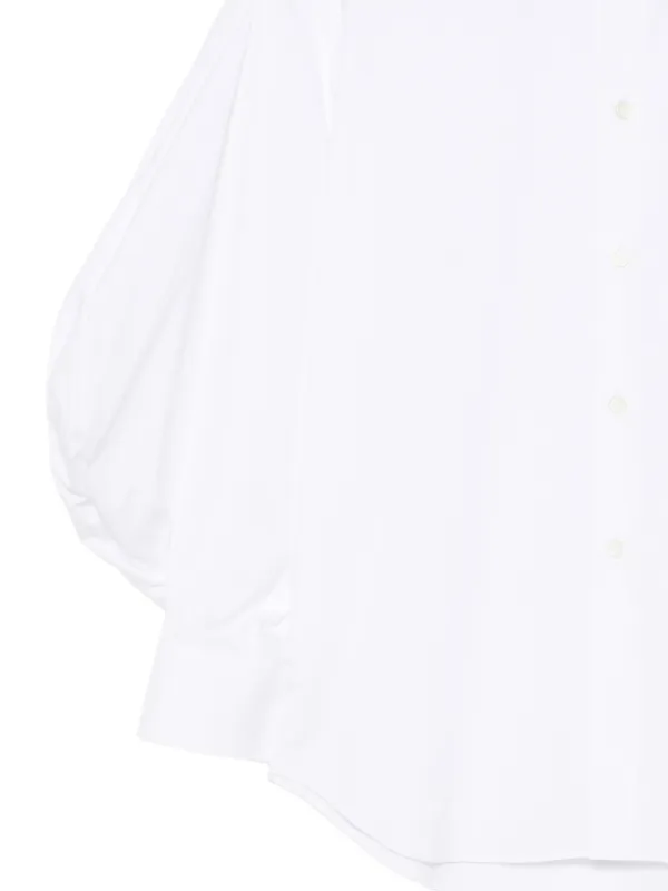 Comme Des Garçons puff-sleeve Shirt | White | FARFETCH NO