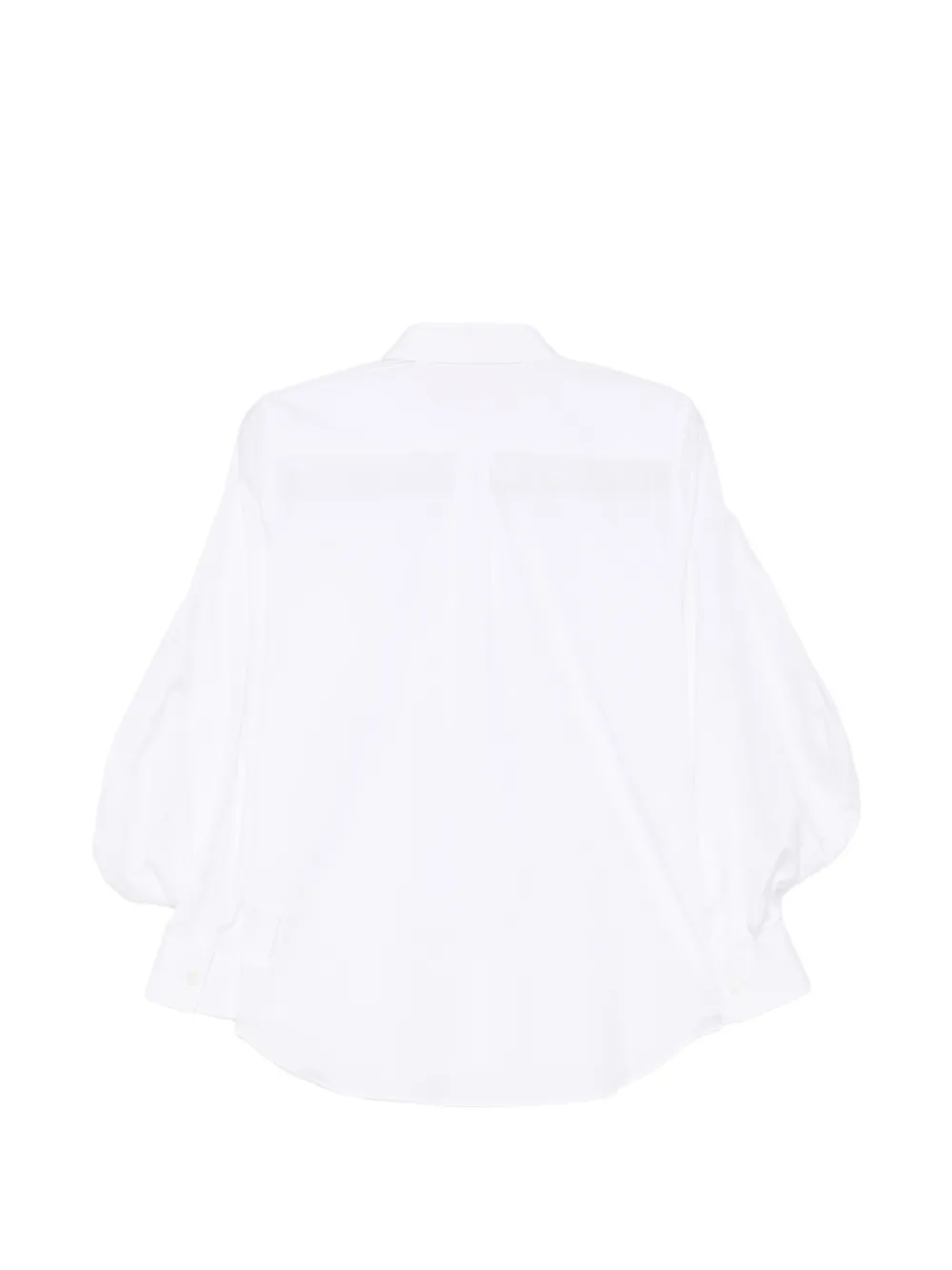 Comme Des Garçons puff-sleeve Shirt | White | FARFETCH NO