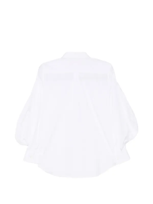 Comme Des Garçons パフスリーブ シャツ | ホワイト | FARFETCH JP