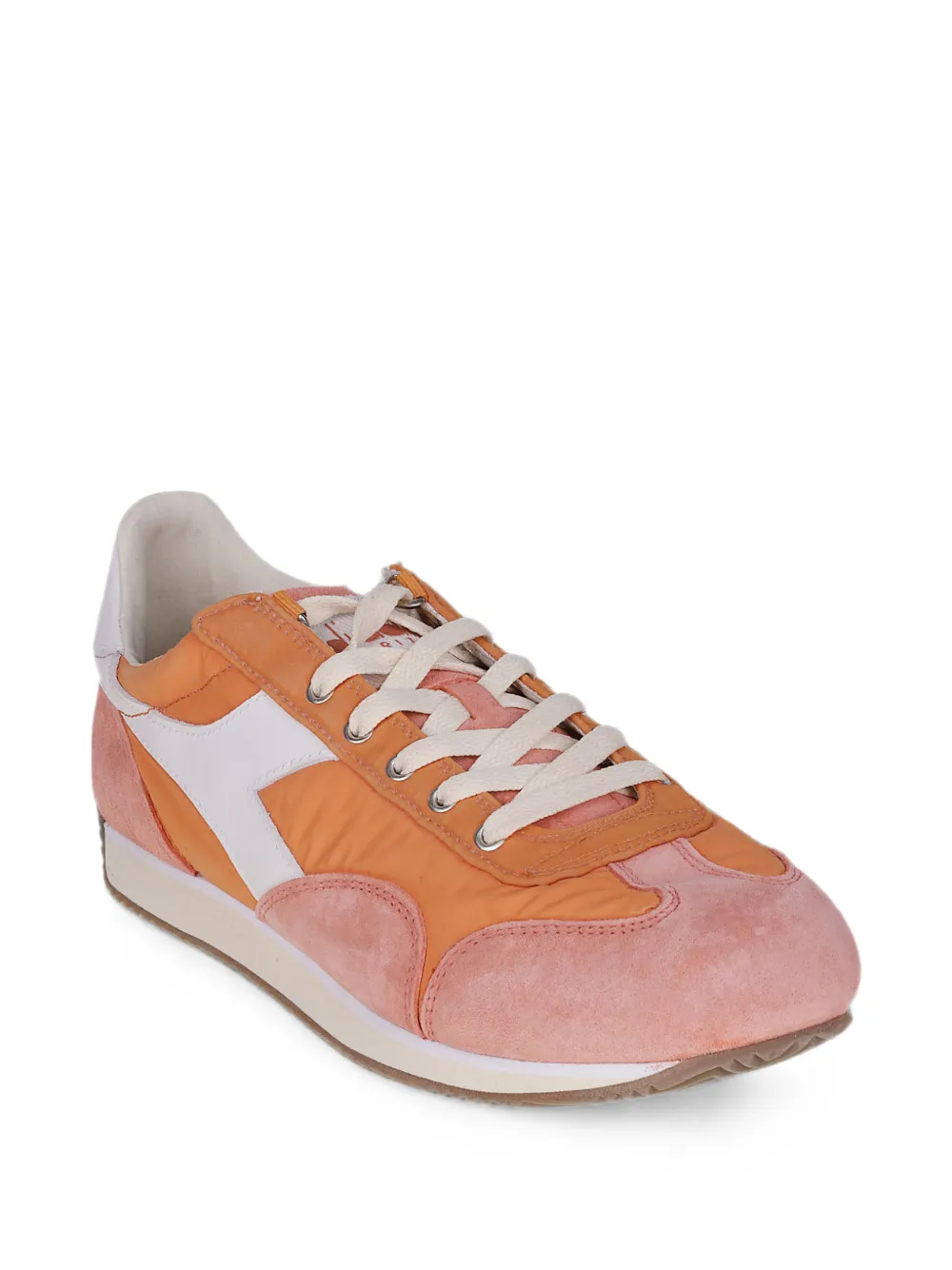 Diadora Sneakers met logopatch Oranje