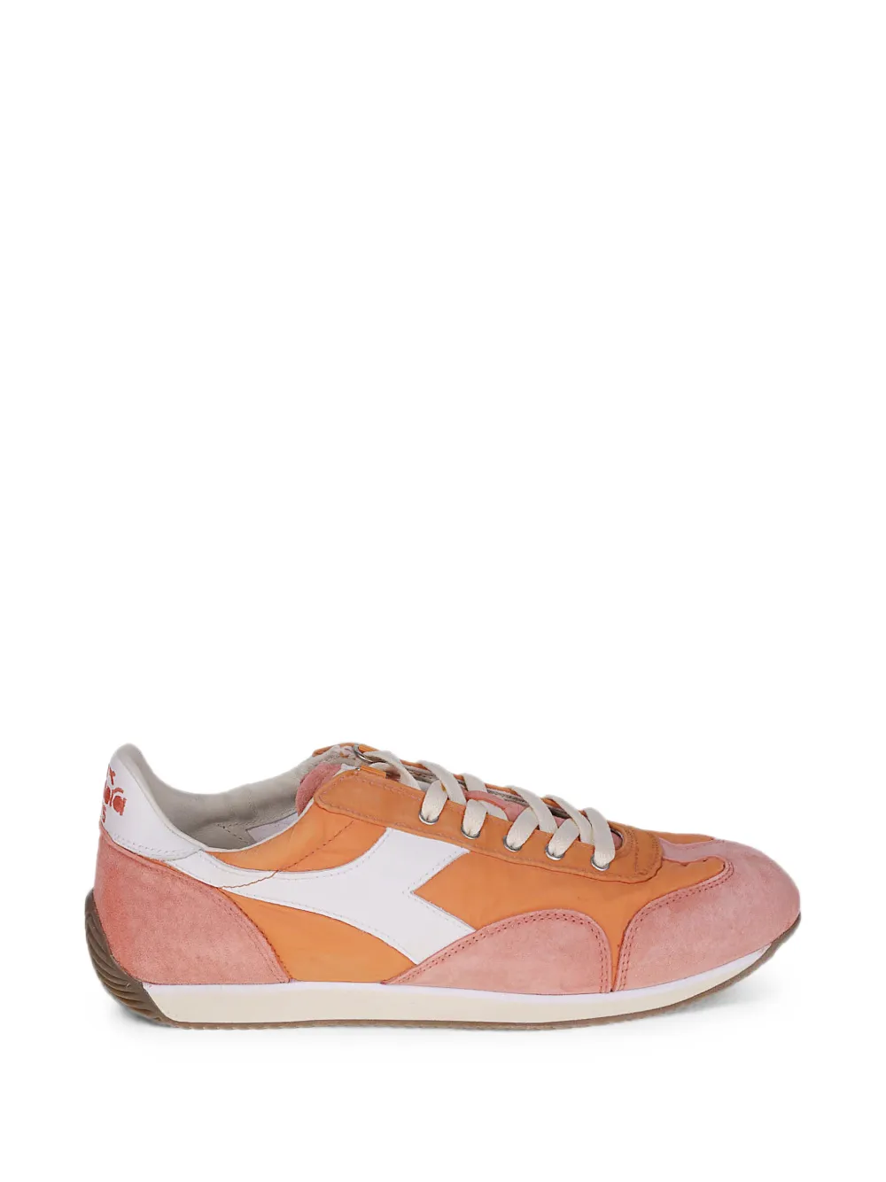 Diadora logo-patch sneakers - Arancione