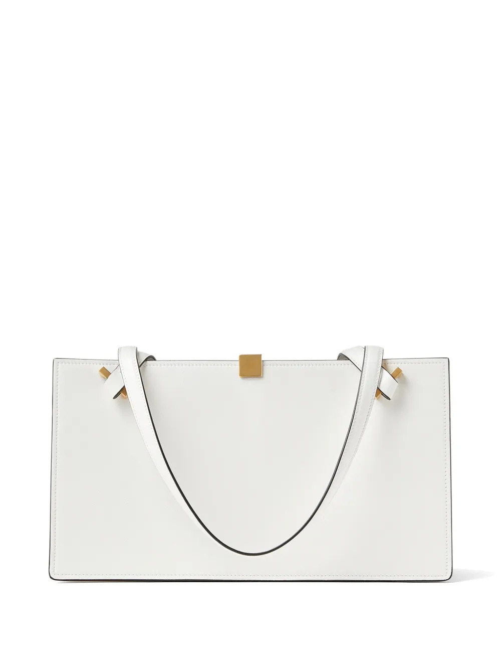 Versace Severine leren shopper Wit