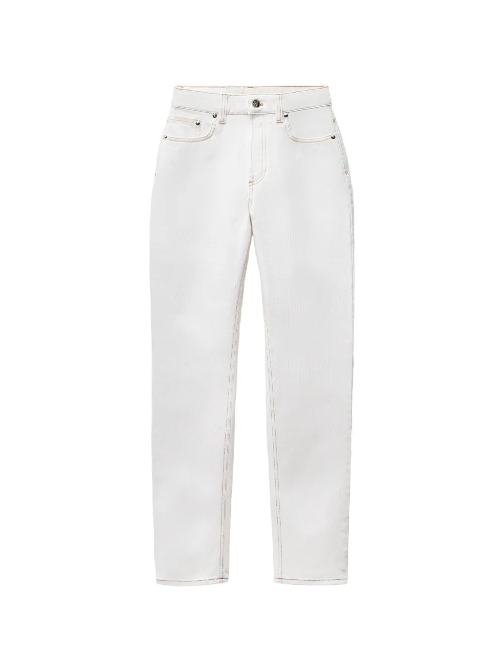 Versace high-waist jeans - Weiß