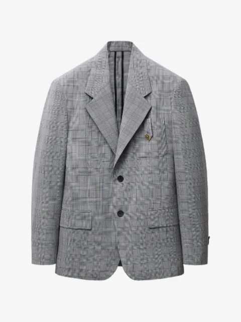 Versace blazer Prince Of Wales de lana
