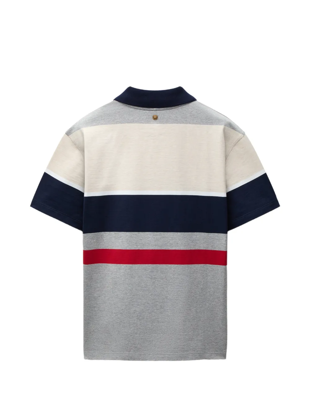 Versace T-shirt met geborduurd logo Grijs