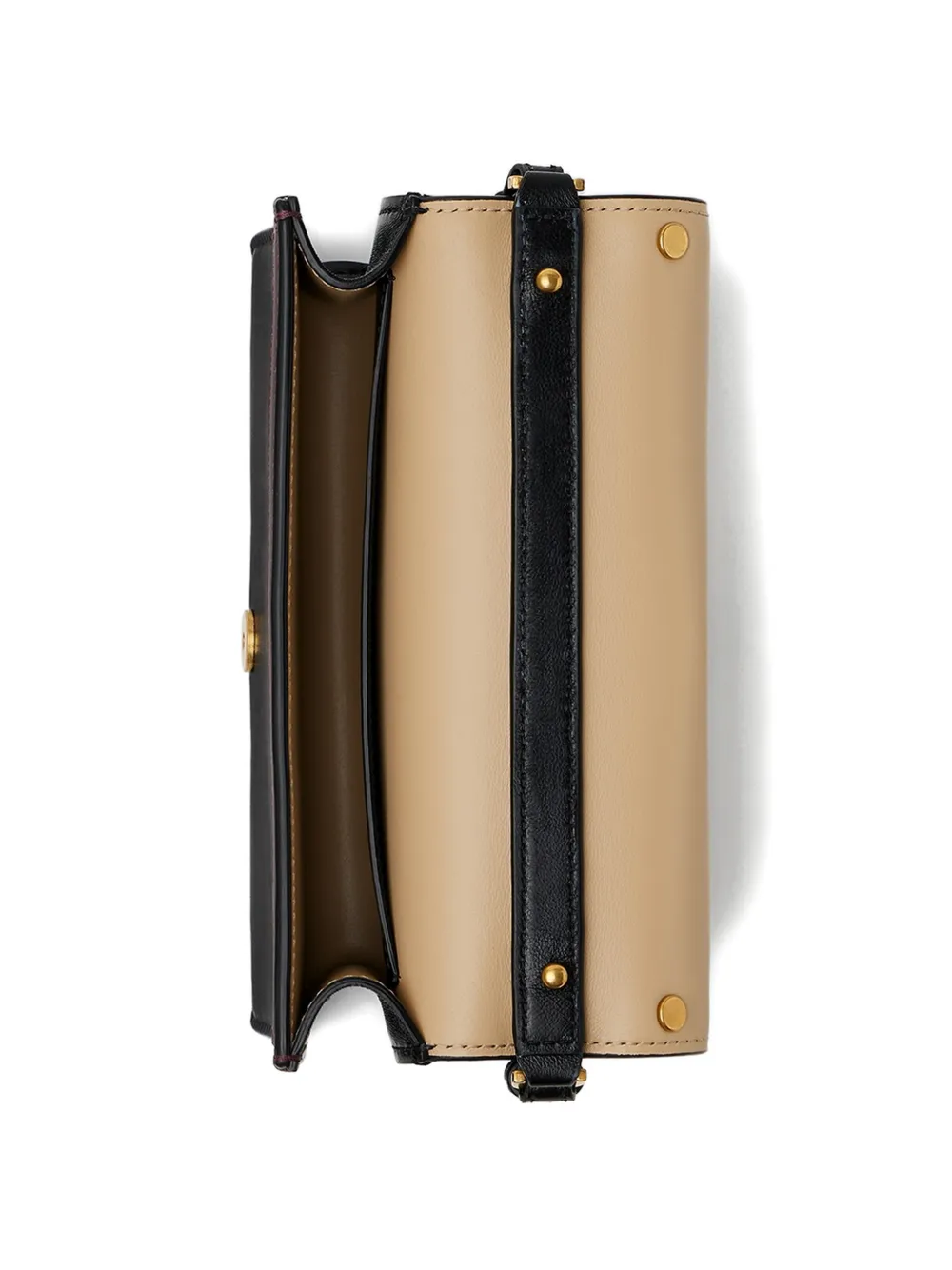 Versace Lou nappa mini-tas Zwart
