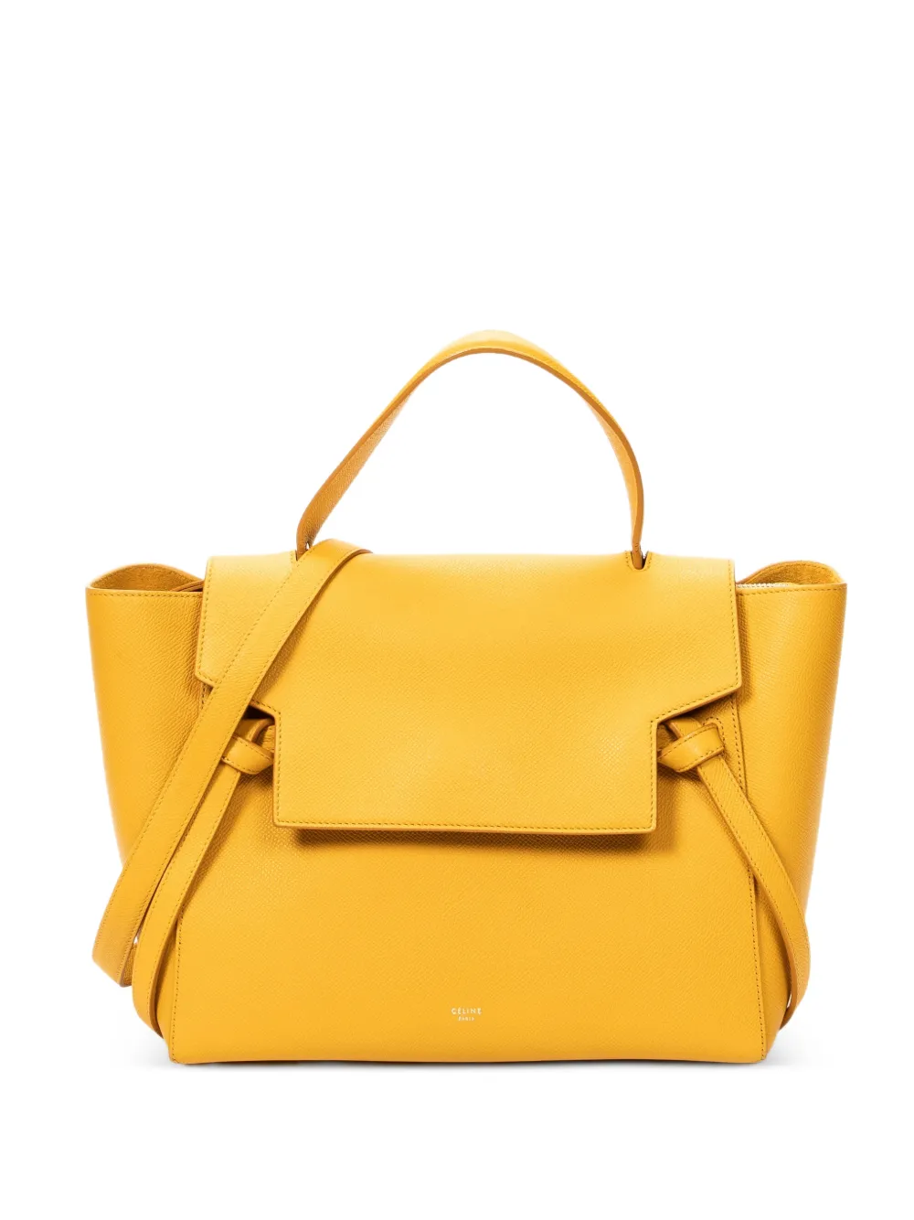 Celine Pre-Owned mini Belt leather tote bag - Yellow