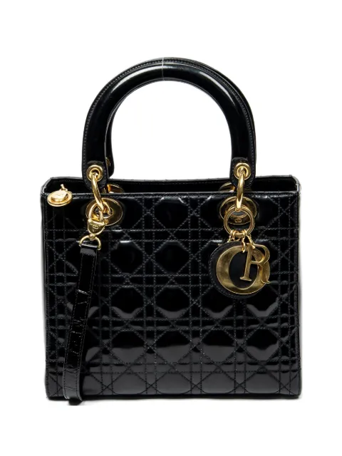 Christian Dior Pre-Owned medium Lady Dior Cannage tote bag