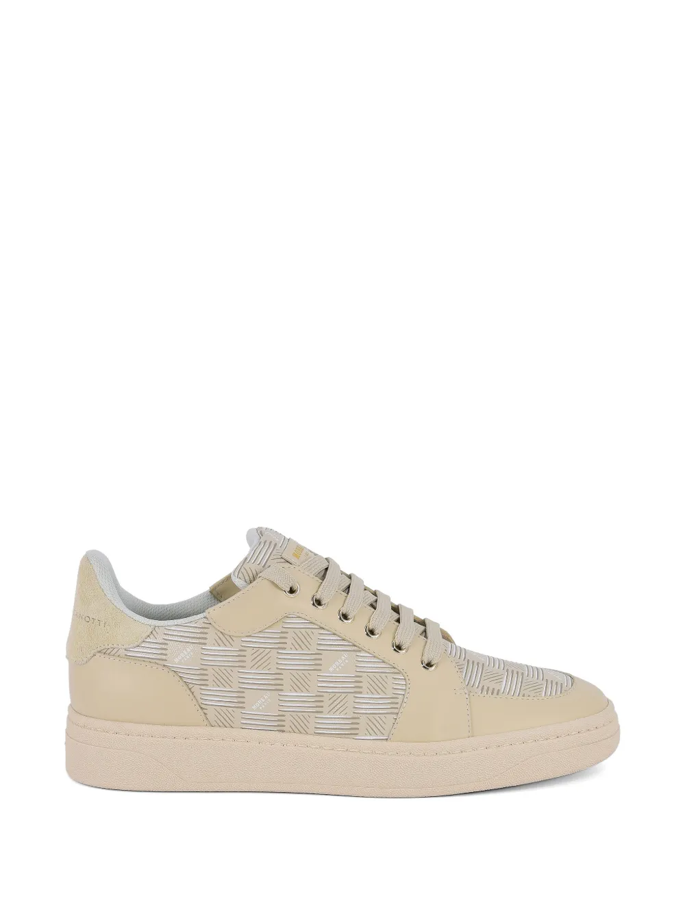 Giuseppe Zanotti GZ Biarritz monogram-print sneakers - Toni neutri