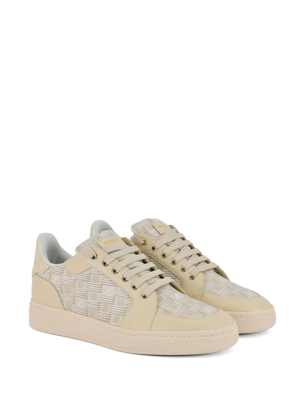 Giuseppe Zanotti GZ Biarritz monogram-print sneakers Beige