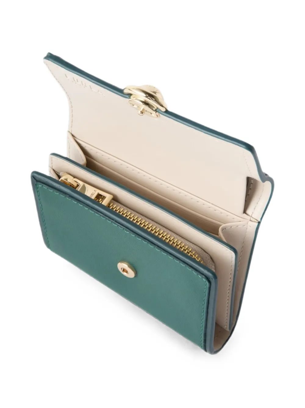 Furla Sfera compacte portemonnee Groen