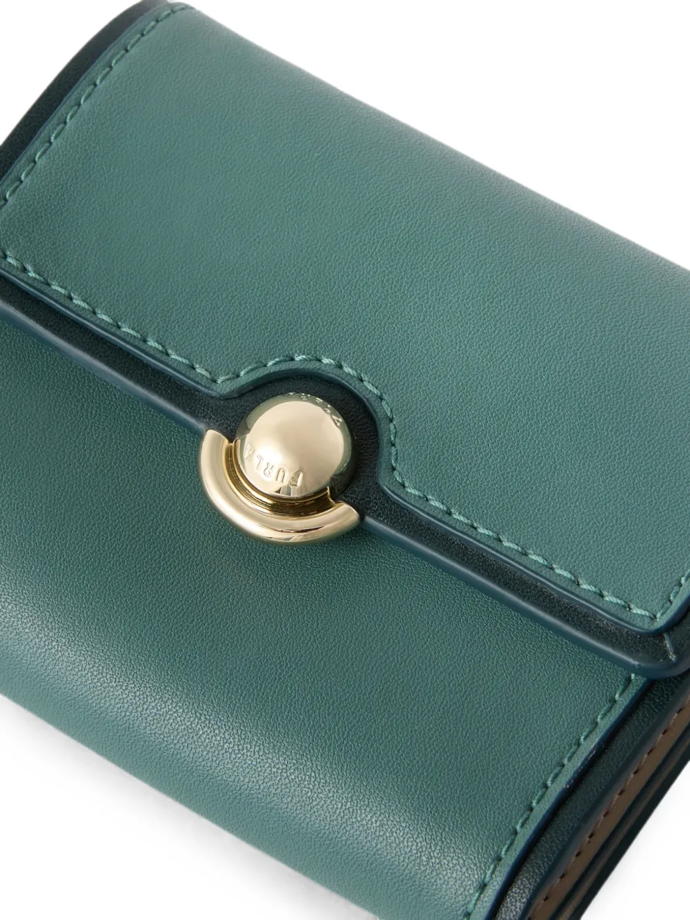 Furla Sfera compacte portemonnee Groen