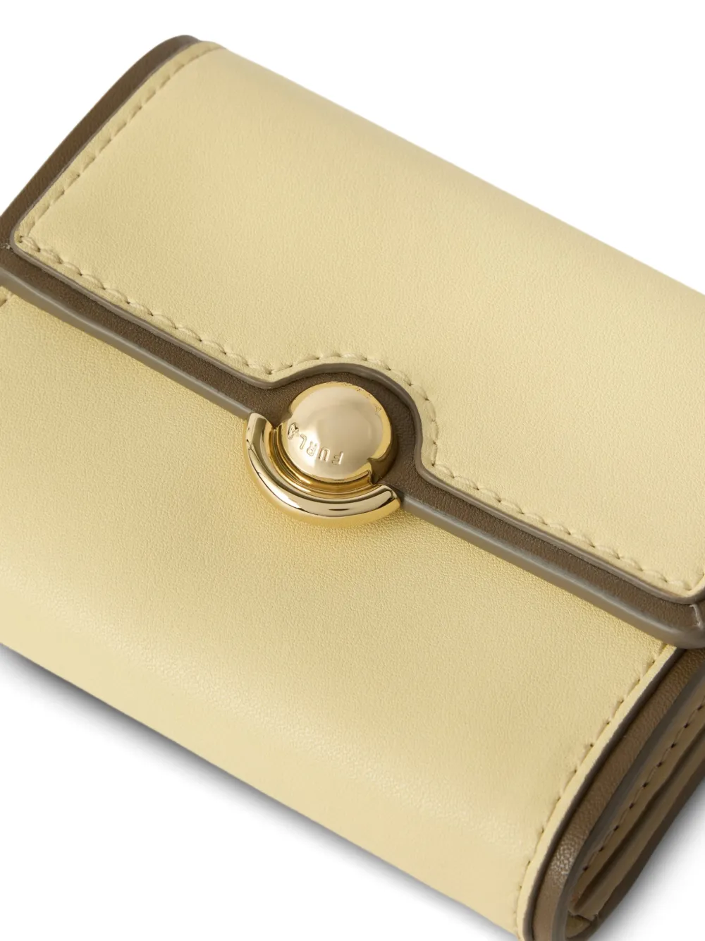 Furla Sfera compacte portemonnee Beige