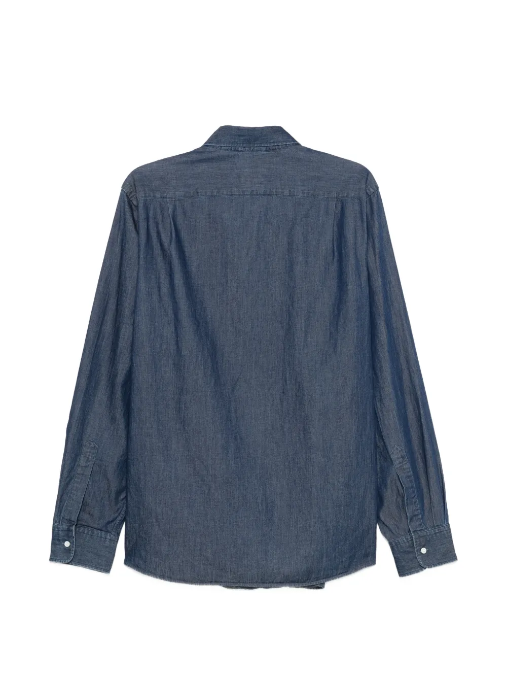 ASPESI Overhemd met gespreide kraag Blauw