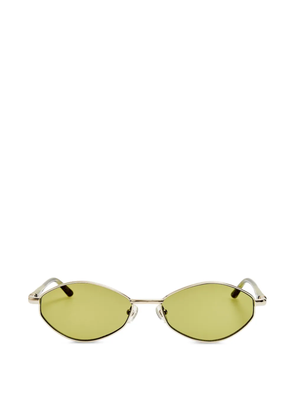 Jacquemus Sirocco geometric-frame sunglasses - Argento