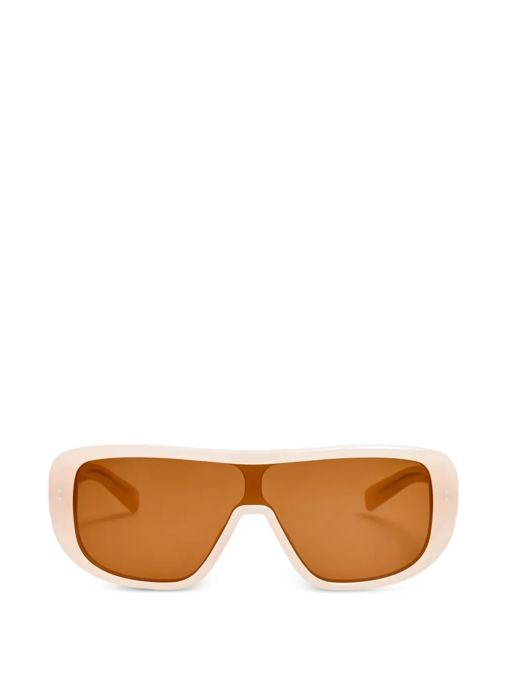 Jacquemus Masco shield-frame sunglasses - Weiß