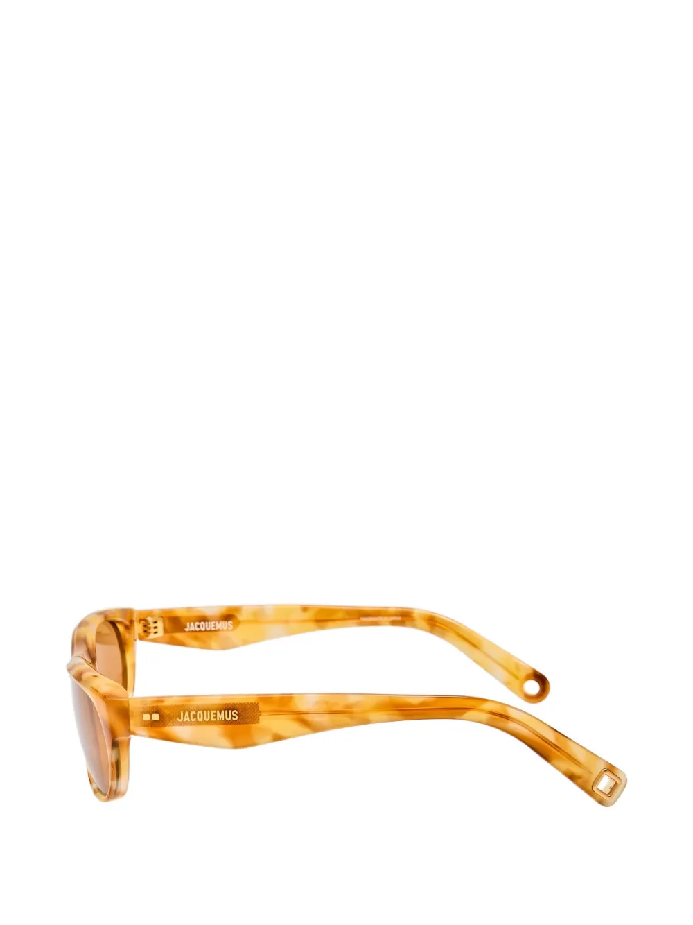  Jacquemus Gafas De Sol Sole Con Montura Rectangular - Naranja 