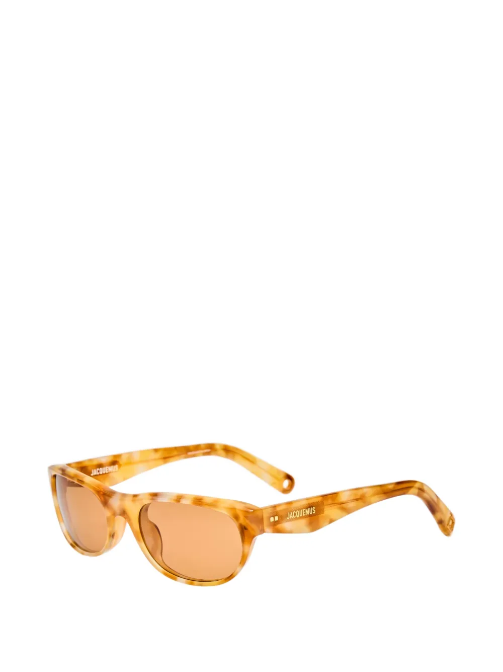  Jacquemus Gafas De Sol Sole Con Montura Rectangular - Naranja 