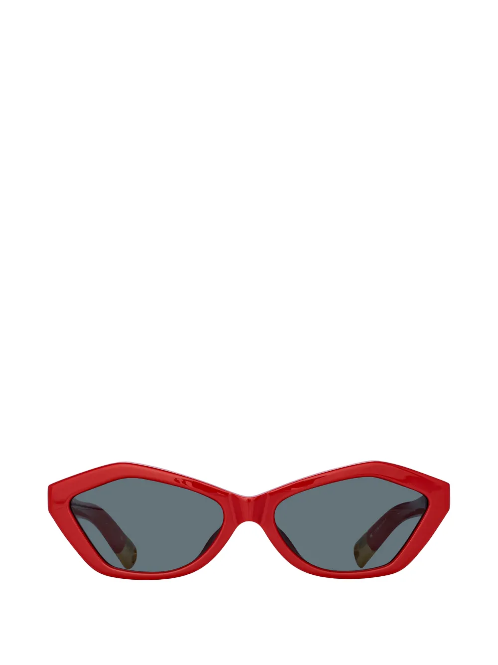 Jacquemus Bambino geometric sunglasses - Rot