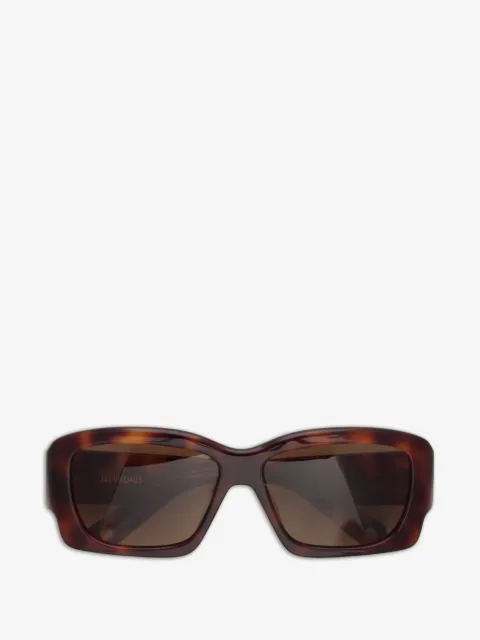 Jacquemus Croisiere Sonnenbrille mit eckigem Gestell