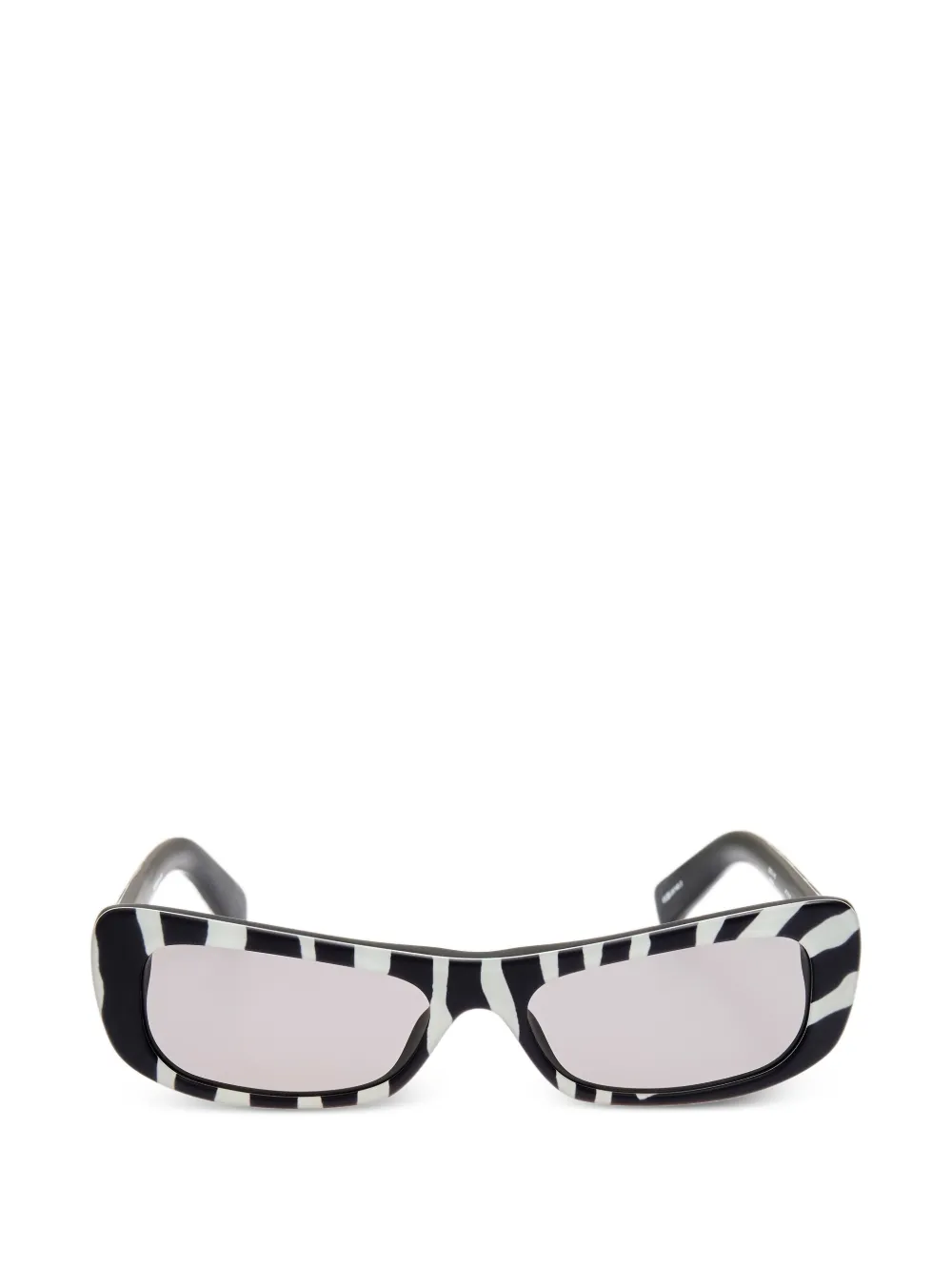 Jacquemus Capri zebra-print sunglasses - Nero