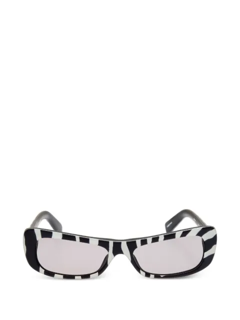 Jacquemus gafas de sol Capri con motivo de cebra