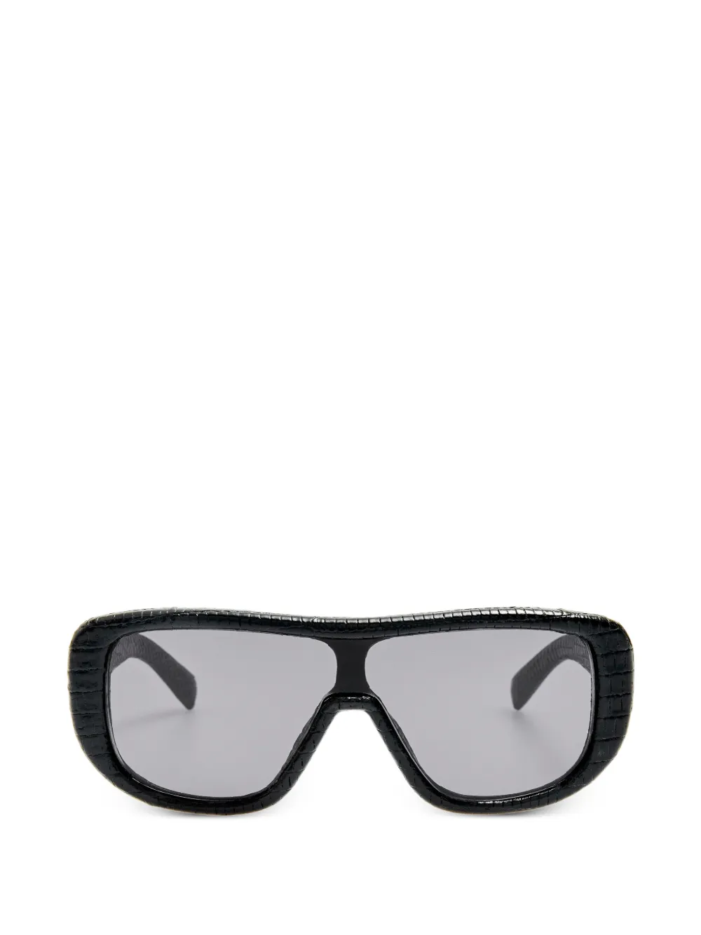 Jacquemus Masco lizard-effect sunglasses - Nero