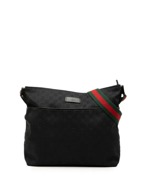 Gucci Pre-Owned bolsa crossbody Web en lona GG 2000-2015