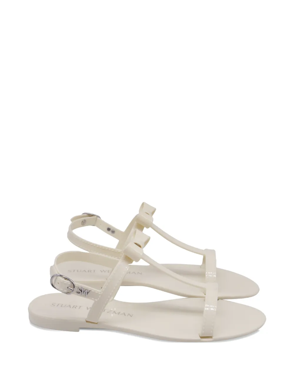 Stuart Weitzman Mellie Bow sandals - Nude