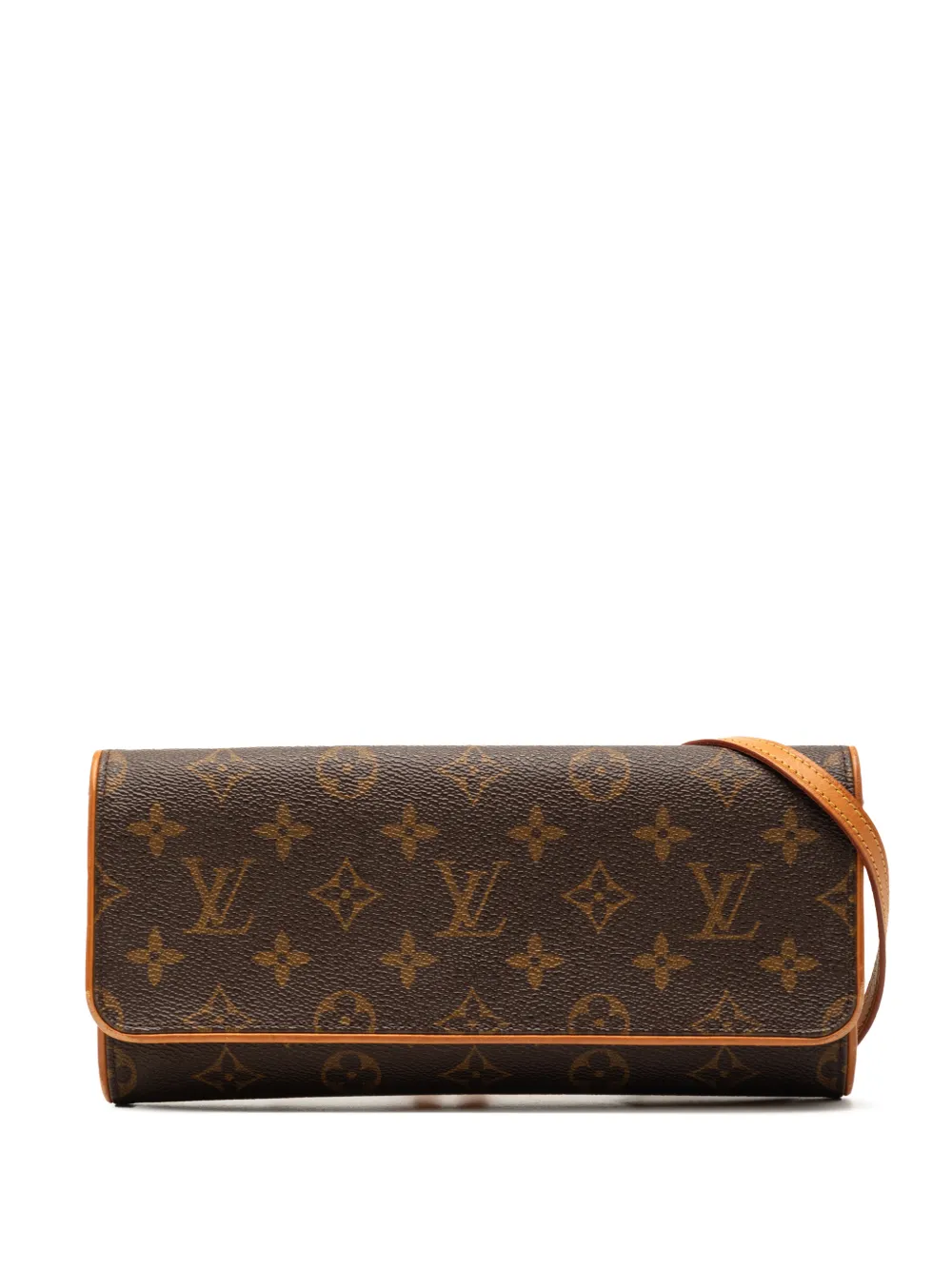 Louis Vuitton Pre-Owned 2000 Monogram Pochette Twin GM crossbody bag - Braun