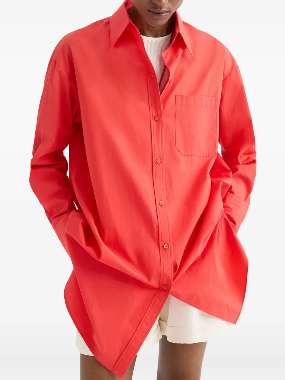 TWP Big Joe mini-jurk Rood