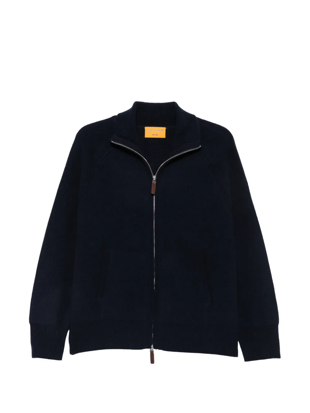 Guest In Residence Jack met raglan mouwen en rits Blauw