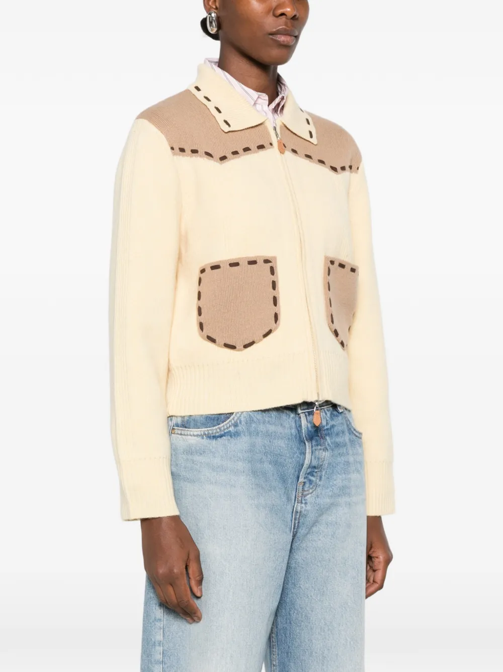 Guest In Residence Saddle Up! vest Geel