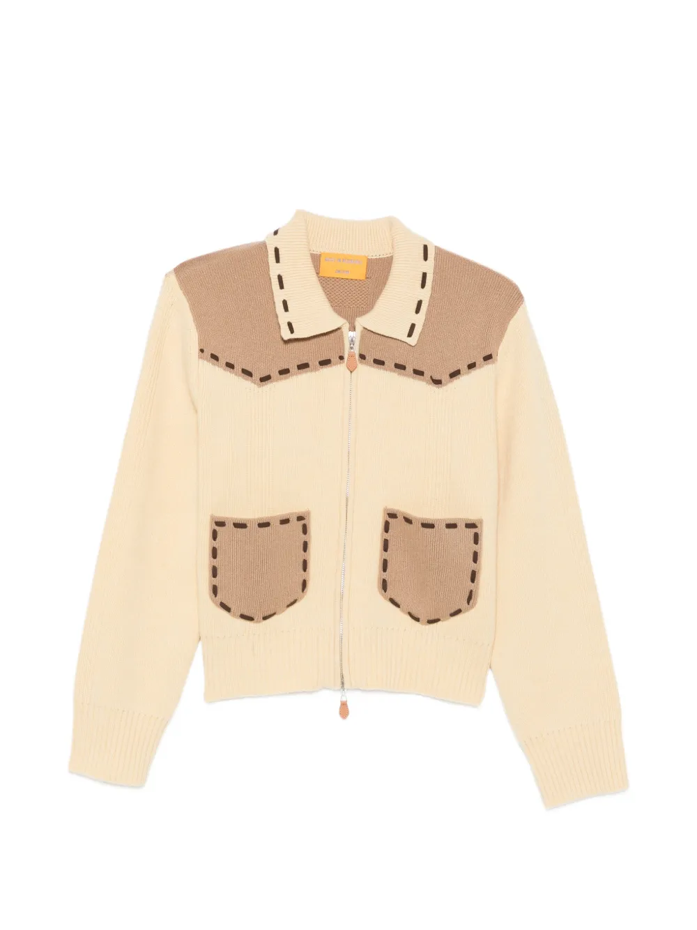 Guest In Residence Saddle Up! cardigan - Giallo