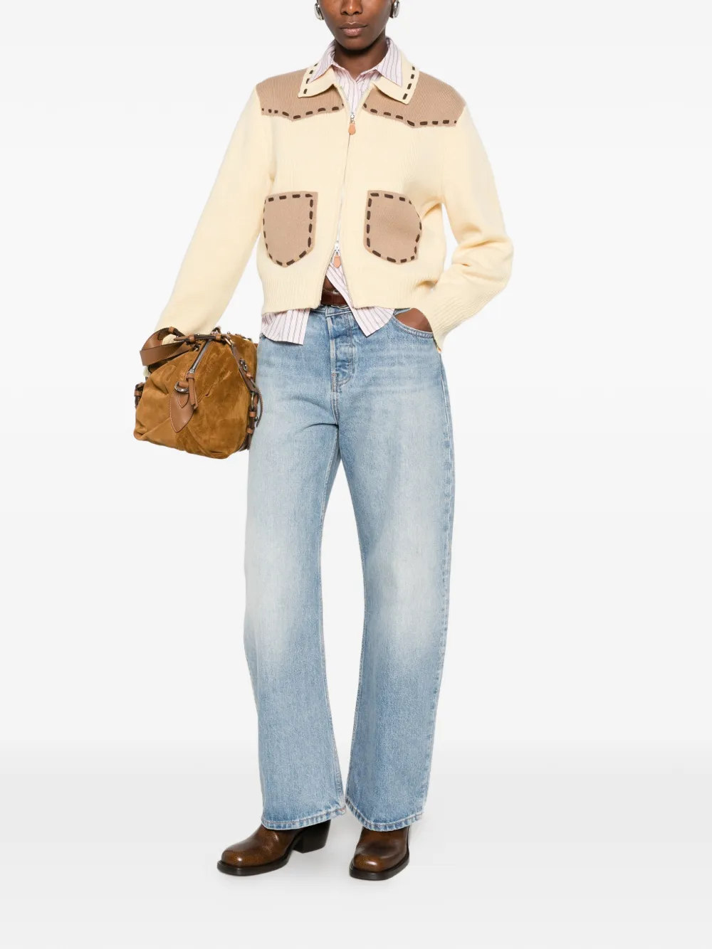 Guest In Residence Saddle Up! vest Geel
