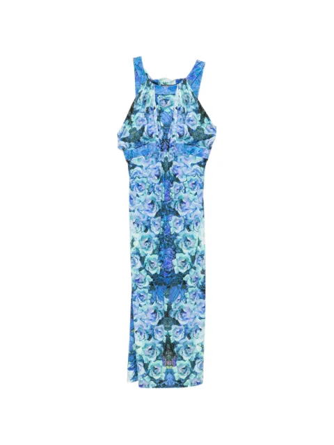 Roberto Cavalli Vintage 2000s floral-print maxi dress