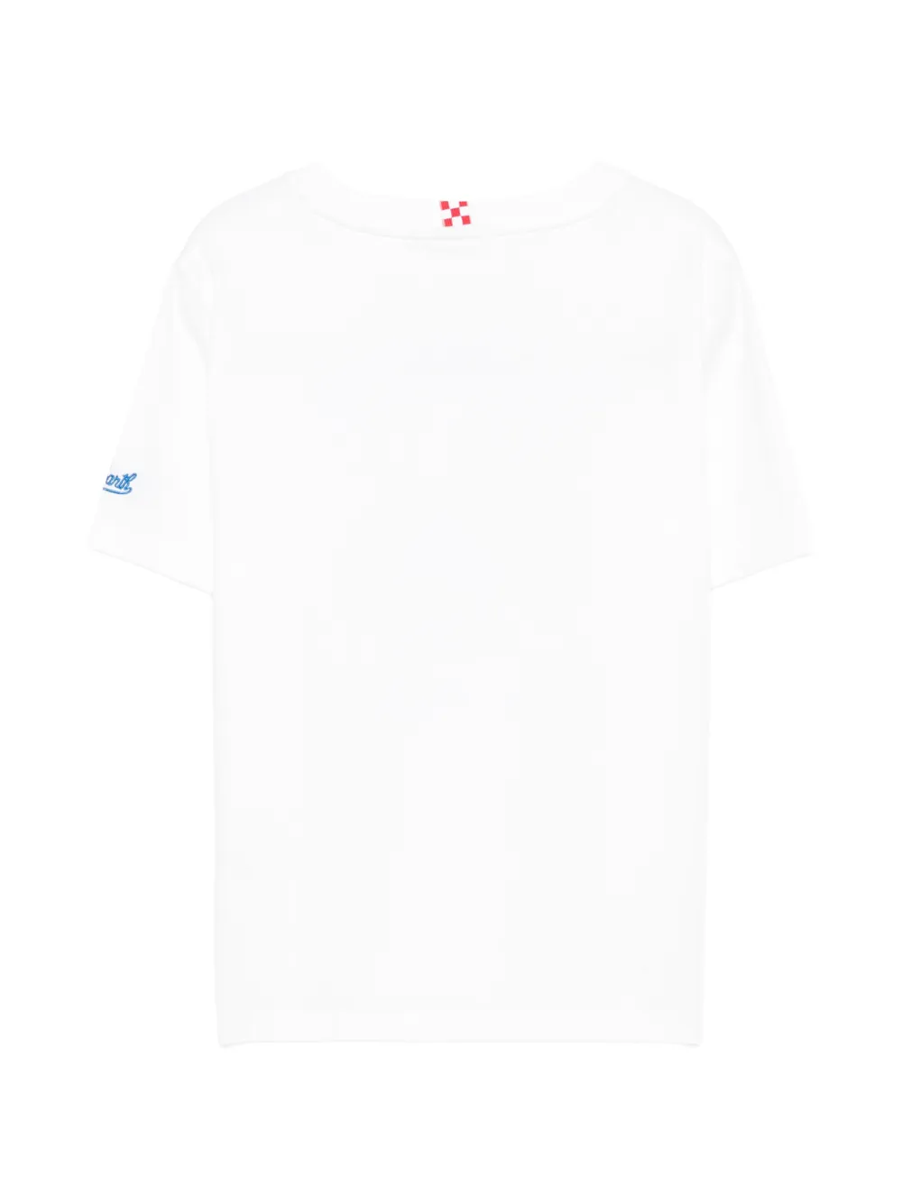 MC2 Saint Barth Kids Denver Jr T-shirt met print Wit
