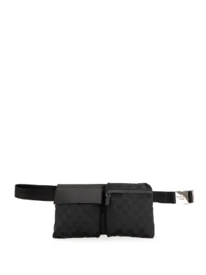 Gucci Pre-Owned 2000-2015 GGキャンバス ダブル ポケット ベルト
